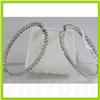 Image 3 : Genuine 2.586 ctw Inside-Outside Hoop Huggie & Diamond Earring 18kt Gold-White 