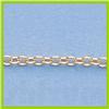 Image 2 : Genuine 16" 14kt Italian Gold-Yellow or White 1.9mm, Oval Link Chain Gauge:042, 3.2gr