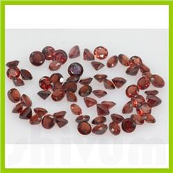 Natural Red Garnet Round Cut AAA 4x4mm 63 pcs per lot 22.25ctw @ 5USD/ct