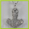 Image 1 : Genuine 0.58ctw Diamond Necklace 14k Gold 2.52g