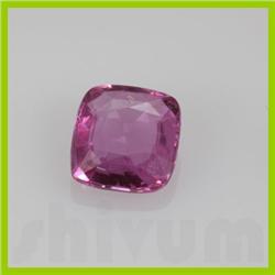 Natural Pink Sapphire Square cut 7x7.5mm 1 pc per lot 1.77ctw @ 450 USD/ct