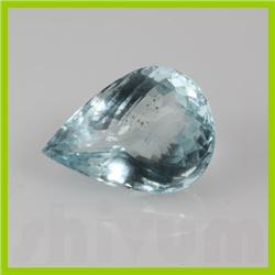 Natural Aqua Marine Pear Cut AA 14x10mm 4 pcs per lot  21.51ctw @ 10 USD/ct