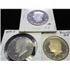 Image 1 : 1971-S, 81-S & 86-S KENNEDY HALF DOLLARS (PF)