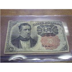 10 CENT US FRACTIONAL CURRENCY