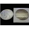 Image 1 : 1922 & 22-D PEACE SILVER DOLLARS