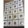 Image 1 : SHEET OF 20 OLDER MINOR LINCOLN CENT ERRORS