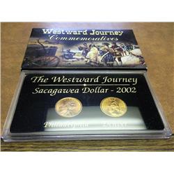 2002-P/D SACAGAWEA DOLLARS UNC (AS SHOWN)