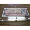 Image 1 : 1954 CANADA TWO DOLLAR NOTE IN LUCITE