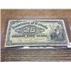 Image 1 : 1900 CANADA 25 CENT FRACTIONAL CURRENCY