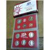 Image 2 : 2001 US SILVER PROOF SET (BETTER SET)