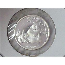 ONE GRAM FINE SILVER PANDA ROUND