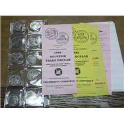 NIAGRA FALLS CANADA TRADE DOLLARS FROM THE 80'S