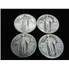 Image 1 : 1925, 26, 28 & 29 STANDING LIBERTY QUARTERS