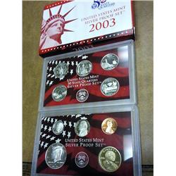 2003 US SILVER PROOF SET