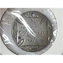 MAMA LOVE TOKEN WITH CHAIN HOLE ON SEATED LIB DIME
