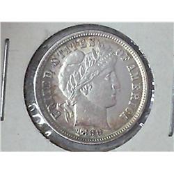 1899 BARBER DIME (UNC)
