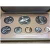Image 1 : 1976 COOK ISLANDS PROOF SET (LOTS OF SILVER)