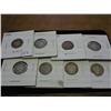 Image 1 : 8 BARBER DIMES 1906, 07, 08, 09, 10, 11, 12 & 14