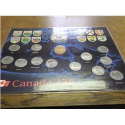1867-1992 CANADA 125 SET UNC