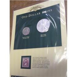 $1 COINS (AS SHOWN) 1999 AMERICAN SILVER EAGLE