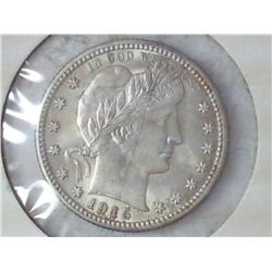 1915 BARBER QUARTER (UNC)
