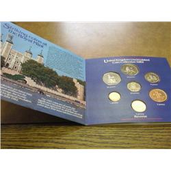 1982 UNITED KINGDOM UNC COIN SET