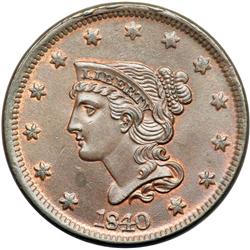 1840 N-5 R1 Large Date MS63.