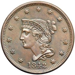 1842 N-8 R1 MS62.