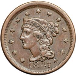 1847 N-3 R3 Repunched Date VF25+.