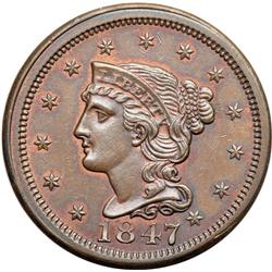 1847 N-34 R5+ AU50.