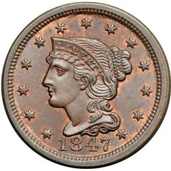 1847 N-38 R1 MS63.