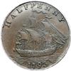 Image 2 : 1793/2 Washington Ship Halfpenny with Lettered Edge B