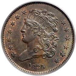 1835 C-2 R1 PCGS graded MS63 Brown.