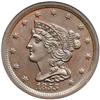 Image 1 : 1855 C-1 R1 PCGS graded MS64 Brown.