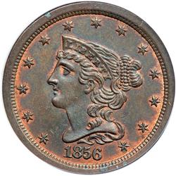 1856 C-1 R2 PCGS graded MS64 Brown.