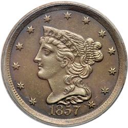 1857 C-1 R2 AU50.