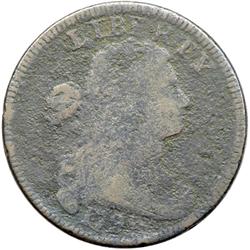 1796 S-119 R3 Draped Bust AG3.