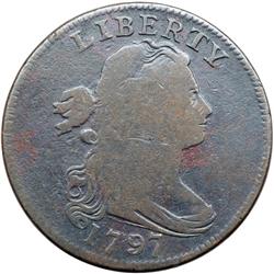1797 S-120a R3 Reverse of 1796 with Plain Edge G6.