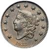 Image 1 : 1833 N-5 R1 Repunched 8 PCGS graded MS62 Brown.