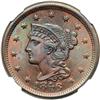Image 1 : 1846 N-6 R1 NGC graded MS64 Red & Brown.