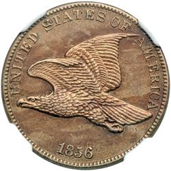1856 Flying Eagle 1C PCGS Proof 63