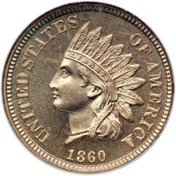 1860 Indian Head 1C NGC PF65 CAM