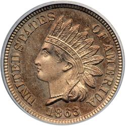 1863 Indian Head 1C