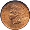 Image 1 : 1873 Indian Head 1C. Closed 3 NGC MS66 RB