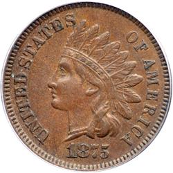 1875 Indian Head 1C