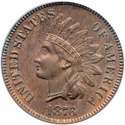 1876 Indian Head 1C