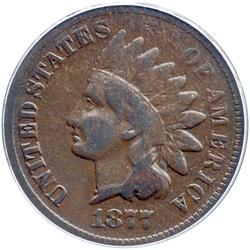 1877 Indian Head 1C