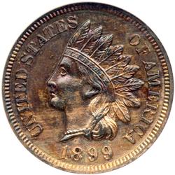 1899 Indian Head 1C NGC MS64