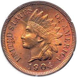 1904 Indian Head 1C PCGS MS64 RD