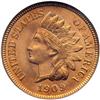 Image 1 : 1909 Indian Head 1C NGC MS66